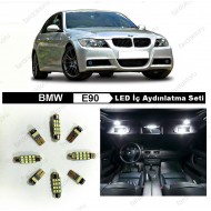 BMW E90 KOMPLE BEYAZ LED İÇ AYDINLATMA AMPUL SETİ 316i 320i 320d BMW E90 KOMPLE BEYAZ LED İÇ AYDINLATMA AMPUL SETİ 316i 320i 320d