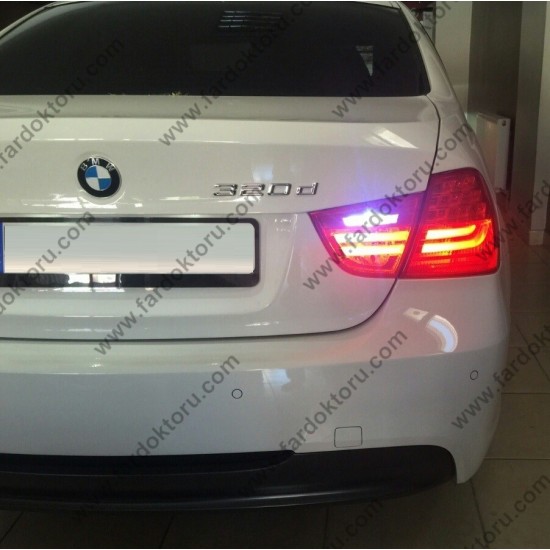 BMW E90 LCI KASA BEYAZ LED GERİ VİTES AMPULÜ W16W T15 PH7028