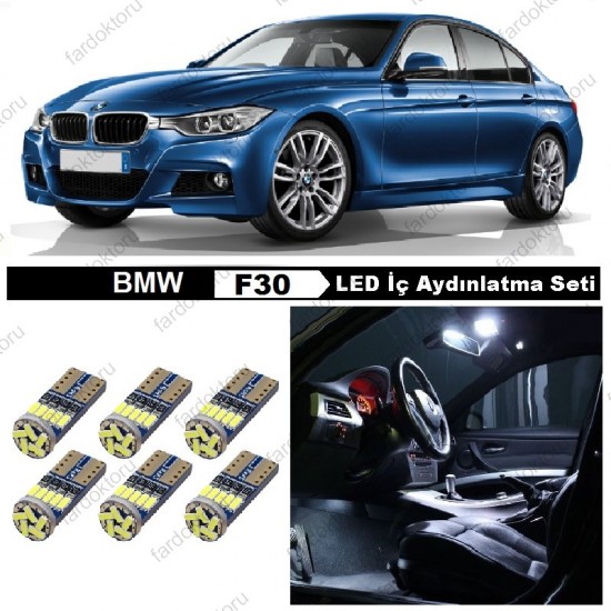 BMW F30 LED İÇ AYDINLATMA TAVAN AMPUL SETİ 316i 320i 320d