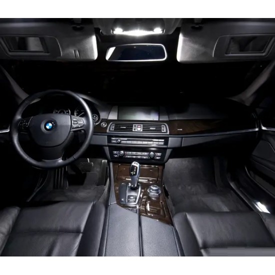 BMW F10 LED İÇ AYDINLATMA TAVAN AMPUL SETİ 520i 520d 525d