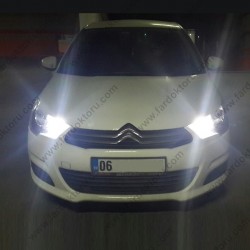 CITROEN C4 GÜNDÜZ FARI BEYAZ MERCEKLİ LED AMPUL PH7216