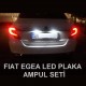 FIAT EGEA LED PLAKA AYDINLATMA SETİ T10