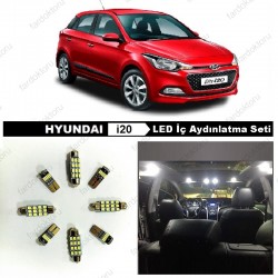 HYUNDAI i20 LED İÇ AYDINLATMA AMPUL SETİ BEYAZ