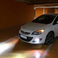 OPEL ASTRA J LED SİS FARI AMPULÜ MAKYAJLI KASA PHOTON DUO H11 