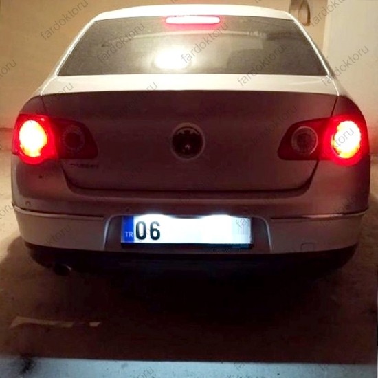 VW PASSAT B6 LED PLAKA LAMBASI AMPUL SETİ Sofit