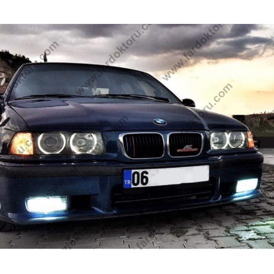 BMW E36 E39 E46 ANGEL EYES CCFL BEYAZ ENCIL HALKA SETİ BMW E36 E39 E46 ANGEL EYES CCFL BEYAZ ENCIL HALKA SETİ