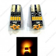 T10 TURUNCU DİPSİZ LED PARK AMPULÜ 15SMD  T10 W5W T10 TURUNCU DİPSİZ LED PARK AMPULÜ 15SMD  T10 W5W
