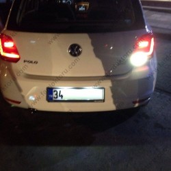 VW POLO 6r 6c LED GERİ VİTES AMPULÜ P21W 1 Adet