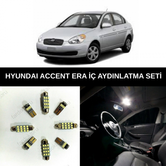HYUNDAİ ACCENT ERA LED İÇ AYDINLATMA AMPUL SETİ 