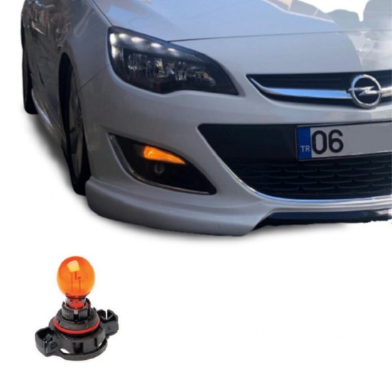 ASTRA J 2012 SONRASI ÖN TAMPON SİNYAL PSY24W HALOJEN AMPUL