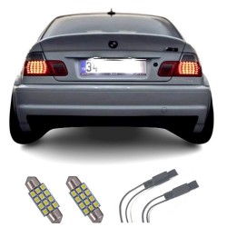 BMW E46 BEYAZ LED PLAKA AYDINLATMA AMPUL SETİ