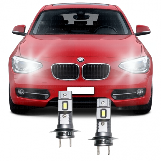 BMW F20 LED XENON UZUN FAR AMPULÜ H7 Mini Led 2'li Set