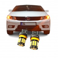 HONDA CIVIC FB7 TURUNCU GÜNDÜZ FARI LED AMPULÜ T20 PH7215NA