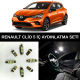 RENAULT CLİO 5 LED İÇ AYDINLATMA AMPUL SETİ