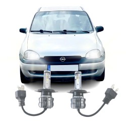 Opel Corsa B Led Xenon Oto Ampul Photon Zero H4 Opel Corsa B Led Xenon Oto Ampul Photon Zero H4
