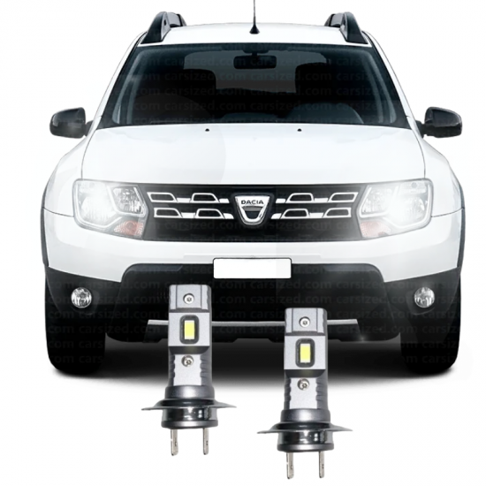 DACIA DUSTER LED XENON KISA FAR AMPULÜ H7 Mini Led 2'li Set