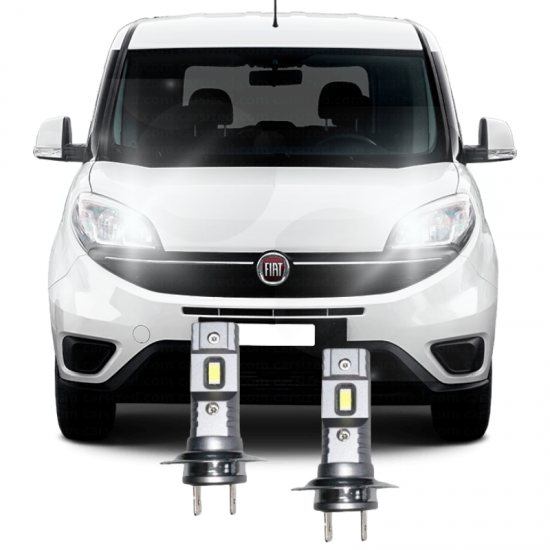 FIAT DOBLO 4 LED XENON UZUN FAR AMPULÜ H7 Mini Led 2'li Set