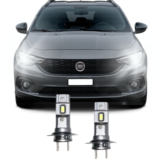 FIAT EGEA MERCEKLİ FAR LED KISA FAR AMPULÜ H7 Mini Led 2'li Set