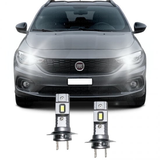 FIAT EGEA MERCEKLİ FAR LED UZUN FAR AMPULÜ H7 Mini Led 2'li Set