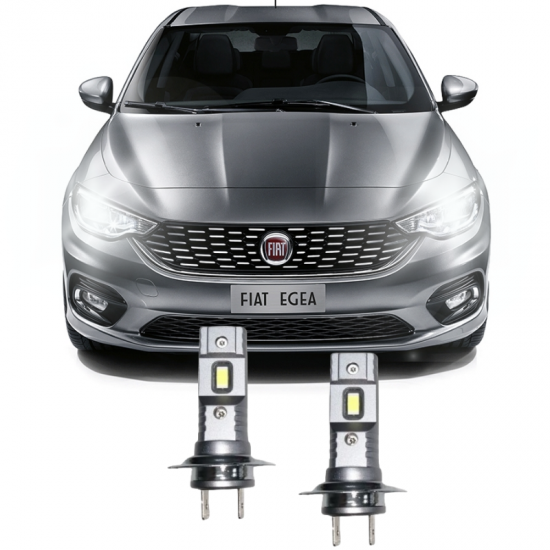 FIAT EGEA LED XENON KISA FAR AMPULÜ H7 Mini Led 2'li Set