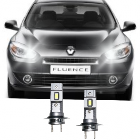 RENAULT FLUENCE LED UZUN FAR AMPULÜ Mini Led 2'li Set H7