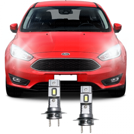 FORD FOCUS 3 (2015-2018) LED KISA FAR AMPULÜ H7 Mini Led 2'li Set