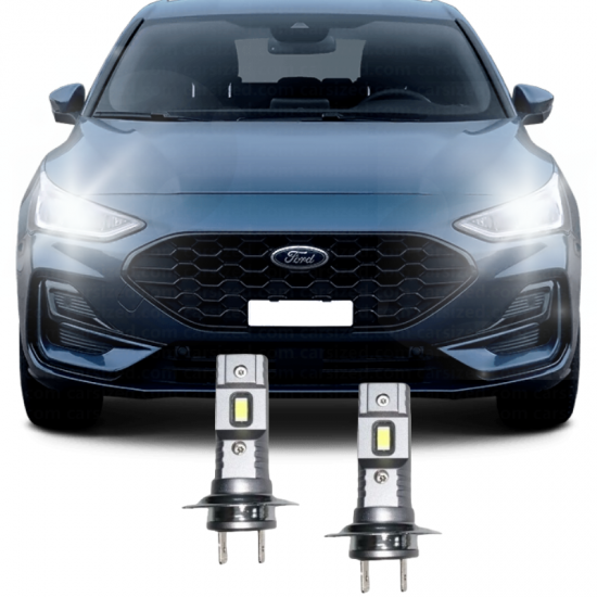 FORD FOCUS 4 LED KISA FAR AMPULÜ H7 Mini Led 2'li Set