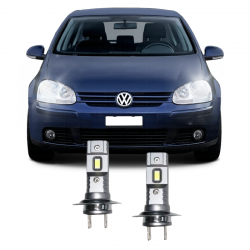VW GOLF 5 LED XENON KISA FAR AMPULÜ H7 Mini Led 2'li Set