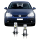 VW GOLF 5 LED XENON KISA FAR AMPULÜ H7 Mini Led 2'li Set