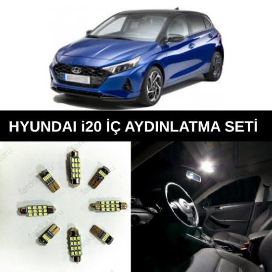 HYUNDAİ İ20 2020 Sonrası LED İÇ AYDINLATMA AMPUL SETİ