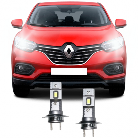 RENAULT KADJAR LED KISA FAR AMPULÜ Mini Led 2'li Set H7