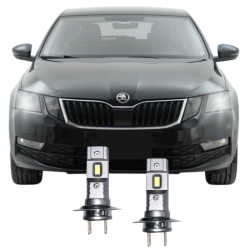 SKODA OCTAVIA (2018-2020) LED KISA FAR AMPULÜ H7 Mini Led 2'li Set SKODA OCTAVIA (2018-2020) LED KISA FAR AMPULÜ H7 Mini Led 2'li Set