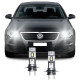 VW PASSAT B6 LED H7 UZUN FAR AMPULÜ Mini Led 2'li Set