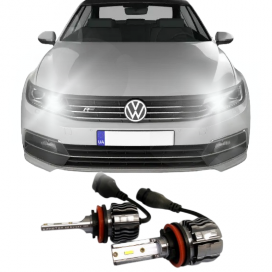 VW PASSAT B8 LED UZUN FAR AMPULÜ PHOTON ZERO H9