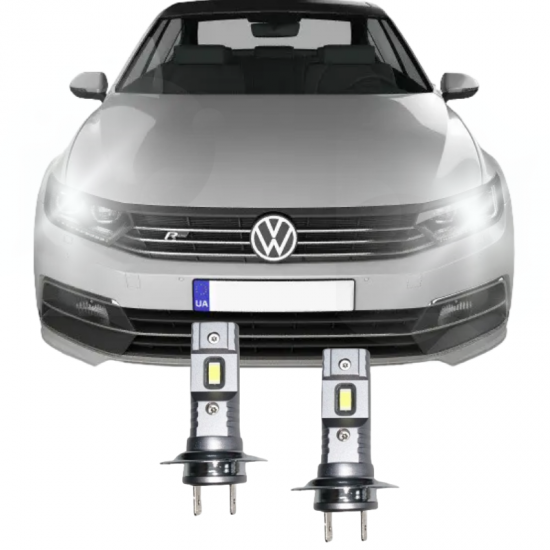 VW PASSAT B8 LED KISA FAR AMPULÜ H7 Mini Led 2'li Set