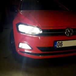 VW YENİ POLO 7 LED SİS FARI AMPULÜ PHOTON DUO H8 