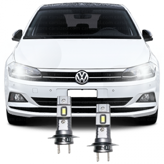 VW YENİ POLO 7 LED KISA FAR AMPULÜ Mini Led 2'li Set H7