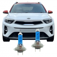 KIA STONIC (2018-2024) BEYAZ VİRAJ AYDINLATMA AMPULÜ H7 6000K XENON EFFECT
