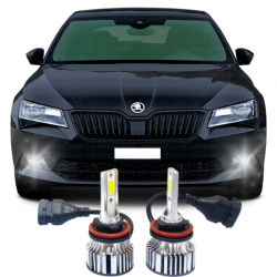 SKODA SUPERB LED SİS FARI AMPULU PHOTON DUO H8