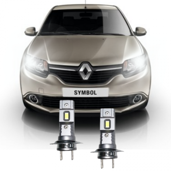 RENAULT SYMBOL LED KISA FAR AMPULÜ Mini Led 2'li Set H7