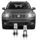 VW TIGUAN LED UZUN FAR AMPULÜ Mini Led 2'li Set H7