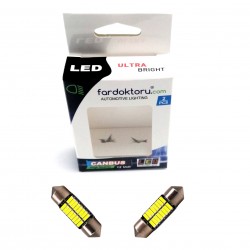 31mm BEYAZ 16 smd SOFİT OTO LED AMPULÜ 31mm BEYAZ 16 smd SOFİT OTO LED AMPULÜ
