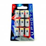 PHOTON T10 TURUNCU LED OTO PARK AMPULÜ PH7010NA W5W 9 Adet