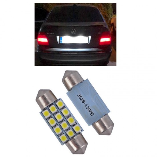 VW BORA LED PLAKA AYDINLATMA AMPULÜ 39mm SOFİT