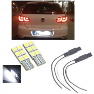 VW GOLF 6 BEYAZ LED PLAKA LAMBASI AMPUL SETİ T10 VW GOLF 6 BEYAZ LED PLAKA LAMBASI AMPUL SETİ T10