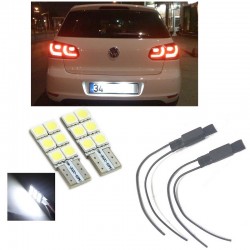 VW GOLF 6 BEYAZ LED PLAKA LAMBASI AMPUL SETİ T10 VW GOLF 6 BEYAZ LED PLAKA LAMBASI AMPUL SETİ T10