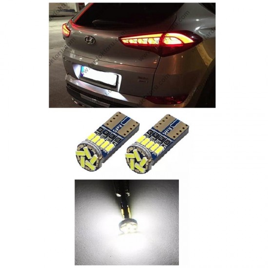 HYUNDAI TUCSON LED PLAKA AMPULÜ T10