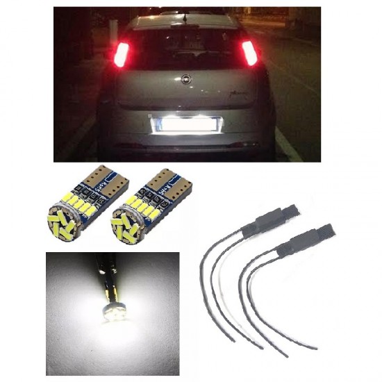 FIAT PUNTO LED PLAKA AYDINLATMA SETİ T10