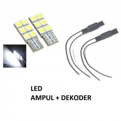 OPEL CORSA D CORSA E KASA LED PLAKA AYDINLATMA SETİ OPEL CORSA D CORSA E KASA LED PLAKA AYDINLATMA SETİ