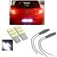 VW POLO 6r 6c BEYAZ LED PLAKA LAMBASI AMPUL SETİ T10